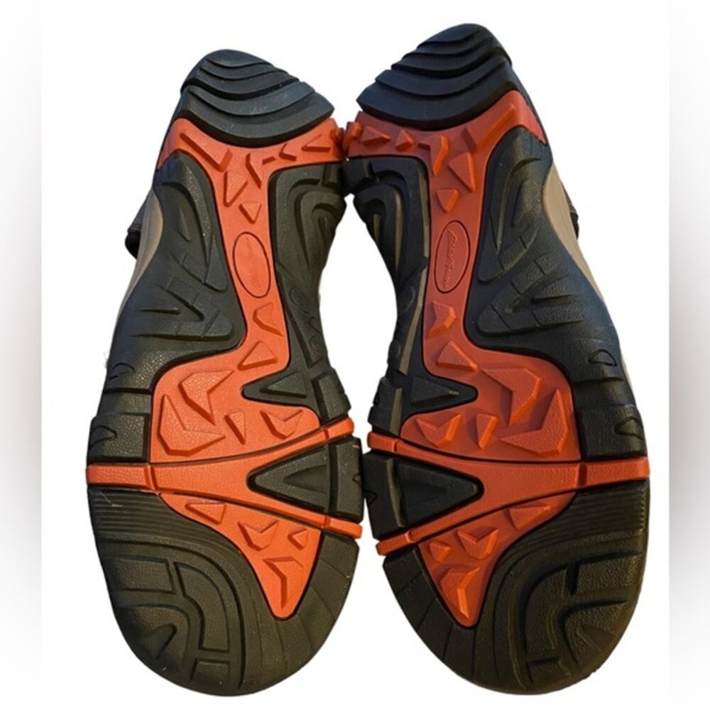 Eddie Bauer Troy Sandals Men’s Size 9 Toe Bump Bungee Brown Cinch Hiking Walking - Picture 8 of 10